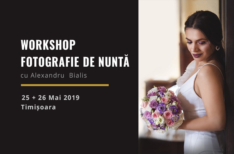 Workshop fotografie de nunta