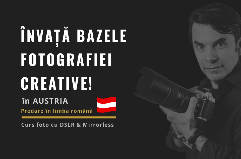 Curs foto în Austria în limba română cu Alexandru Bialis