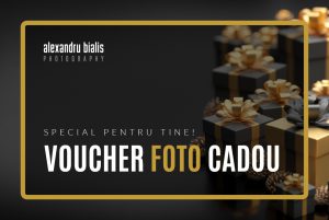 Voucher foto cadou, perfect pentru achiziţionare de cursuri foto online şi/sau fizice, şedinţe foto, fotografie de nuntă, botez, private party, realizate de fotograful profesionist Alexandru Bialis din Parndorf, Austria