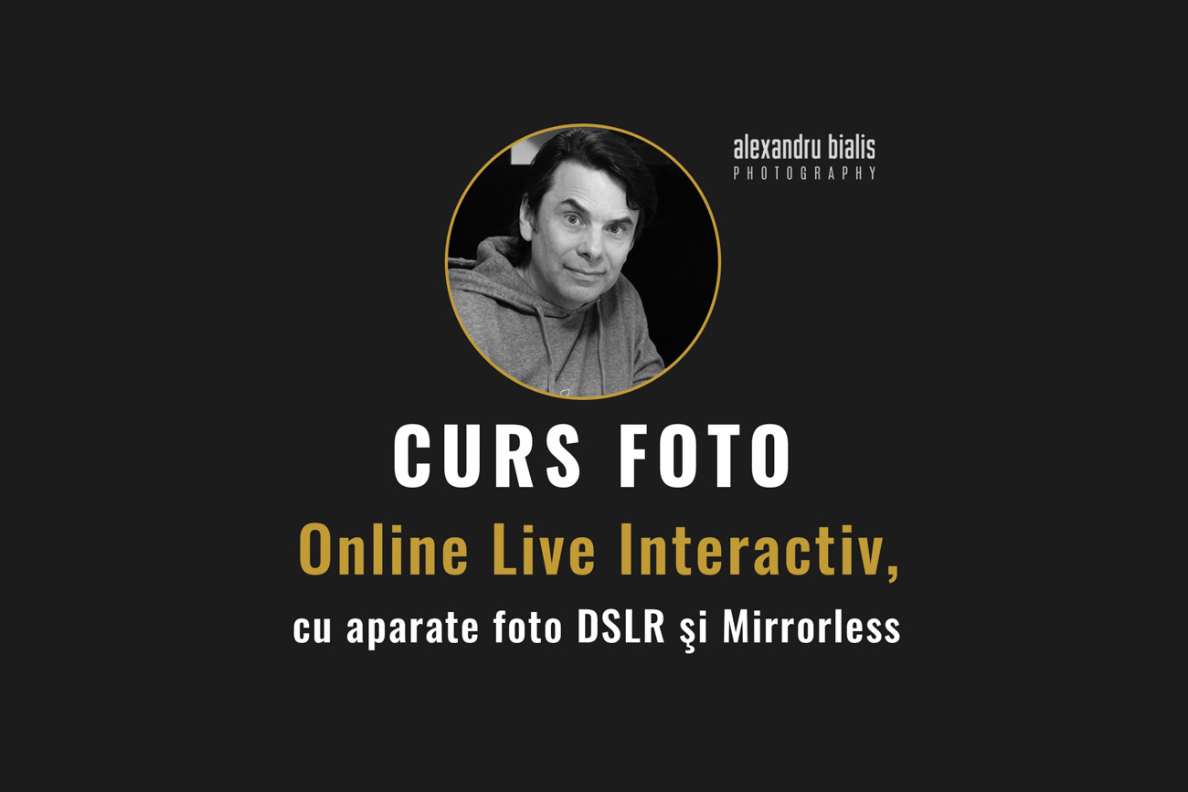 Curs foto online live interactiv