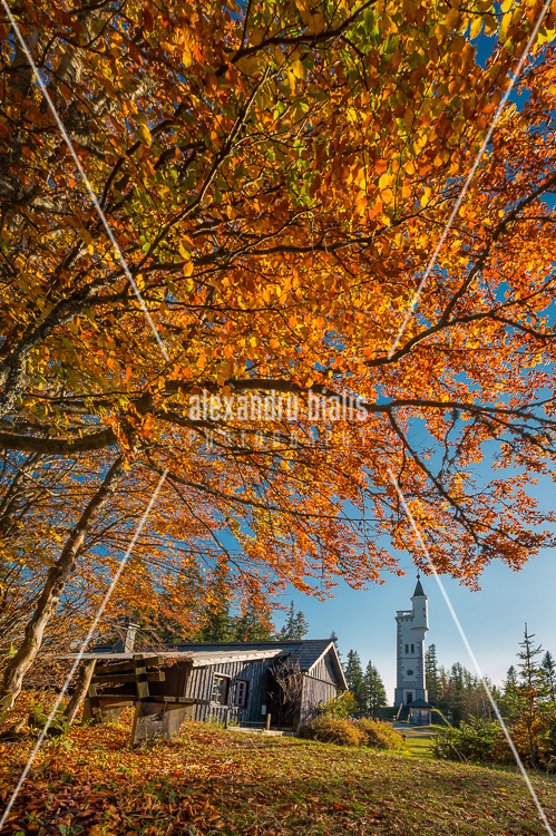 personal-work-Maria Zell-Austria-Herbst-Turm am Bürgeralpe